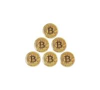 HODL 21 Bitcoin Golf Ball Markers Value Pack - Works with Most Hat Magnetic Clips and Divot Repair Tools Men and Women Golf Gift Accessories Funny Ball Mark Bulk Lot
