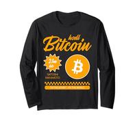 HODL Bitcoin 21m BTC Fix The Money (Retro Graphic) Long Sleeve T-Shirt