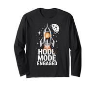 HODL Bitcoin to The Moon Long Sleeve T-Shirt