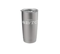 HODL BTC Bitcoin is The Top Cryptocurrency to Mine Bitcoin Stainless Steel Insulated Tumbler