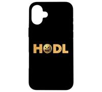 HODL Halloween Funny Crypto Cryptocurrency Trader Investor Case for iPhone 16 Plus