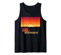 Hodl hold on for a dear life bitcoins sats stack bitcoin Tank Top