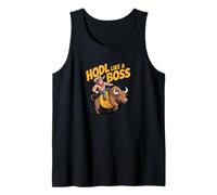 HODL Like a Boss Bitcoin Bull Tank Top
