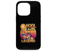 Hodl like a legend strong mindset wealth freedom bitcoin Case for iPhone 13 Pro