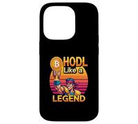 Hodl like a legend strong mindset wealth freedom bitcoin Case for iPhone 14 Pro