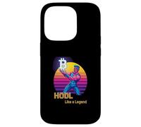 Hodl like a legend strong mindset wealth freedom bitcoin Case for iPhone 14 Pro