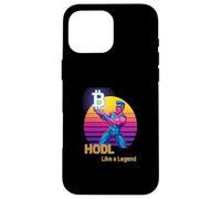 Hodl like a legend strong mindset wealth freedom bitcoin Case for iPhone 16 Pro Max