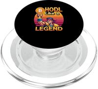 Hodl like a legend strong mindset wealth freedom bitcoin PopSockets PopGrip for MagSafe