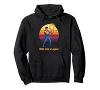 Hodl like a legend strong mindset wealth freedom bitcoin Pullover Hoodie