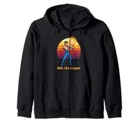 Hodl like a legend strong mindset wealth freedom bitcoin Zip Hoodie