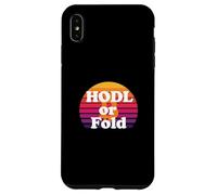 Hodl or fold stack sats mindset freedom power bitcoin Case for iPhone XS Max