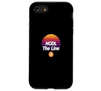 Hodl the line freedom money crypto power stack bitcoin Case for iPhone SE (2020) / 7/8