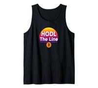 Hodl the line freedom money crypto power stack bitcoin Tank Top