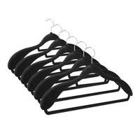 Hodola 6 Pack Velvet Suit Hangers for Men with 360 Rotating Hooks, Space-Saving Non-Slip Jacket Hangers for Dress, Pants, Shirts, Skirts, Ties