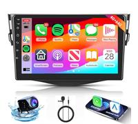 Hodozzy 4G+64G Android Car Stereo for Toyota RAV4 2005-2013 with Wireless Carplay Android Auto, 9 inch Touch Screen with GPS, Mirror Link, Bluetooth, WiFi, EQ, FM/RDS Radio