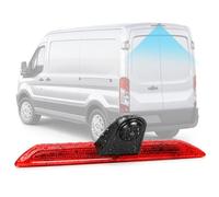 Hodozzy Third Brake Light Reversing Camera for Ford Transit 2014-2018 Van, 720P HD Night Vision 3rd Brake Light Rear View Camera with 140° Wide Angle, IP67 Waterproof(without Monitor)