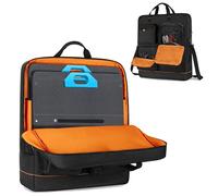 HODRANT Solar Panel Bag, Carrying Case Compatible with Anker SOLIX PS100 PS200, Double-layer Storage Carrier for 2 Panels, Protective Travel Organizer with Multi Pockets & Shoulder Strap, Bag Only