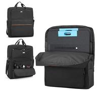 HODRANT Solar Panel Storage Bag, Solar Panel Carrying Case Compatible with Anker SOLIX PS100 PS200, Solar Panel Carrier Protective Case for 2 Panels, Solar Panel Bag with Pockets & Handles, Bag Only