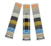 HODSEUKIN Shower Filter Replacement Cartridge - Compatible with SunCleanse Handheld Shower Head Filter System, 2-Pack High Output Water Softener Filters for Hard Water, Chlorine & Sediment Removal