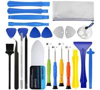 Hodyludy Spudger Tool Kit, 23 Pcs Cell Phone Repair Tool Kit, Pry Tools for Electronics, Metal Spudger, Plastic Pry Tool, Screwdrivers/Tweezers/Spudger Kits for iPhone, Laptop, Tablet, Computer, iPad
