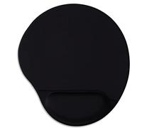 HODYXIN Ergonomic Mouse Pad with Wrist Support,Cute Mouse Pads with Wrist Rest,Comfortable Mouse Pad for Home Office Gaming Working Computers Laptop,Pain Relief with Non-Slip PU Base (Black)