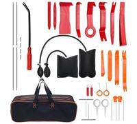 Hoedia Car Tool Kit Emergency, Air Wedge Bag and Trim Removal Tools with Bag for Emergency Use Car Tool Kit With Storage Bag