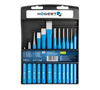 Högert HT3B712 Technical Set of Chisels, Hallmarking Iron and Pin Punch