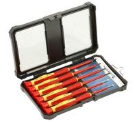 Högert Precision Screwdriver Set Insulated 1000V 6-Piece - Two-Component Handle