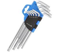 Högert Tamper Torx Compatible Keys Long Pack of 9
