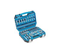 Högert Technik - 53-Piece 1/4 Inch Tool Set with Socket Set and Ratchet, Tool Kit in Case with Screwdriver Bits and Accessories for DIY, Home and Workshop (112 pieces-1/2 1/4")