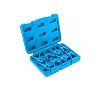 Högert Technik Cable Clips Hose Clamp Set 8-13 mm Nylon with Transport Case - Protection Against Liquid Leakage