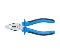 Högert Technik - Combination Pliers Combination Pliers Universal Pliers 180 mm, CRV - Cutting Edges with 58-62 HRC - 2K Handle