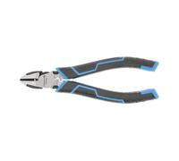Högert Technik HT1P246 5-in-1 Side Cutters with Stripping Function and Crimping Pliers, Ergonomic 2-Component Handle, 200 mm, Chrome Vanadium Steel, Electricians