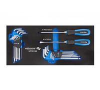 Högert Technik HT7G134 Screwdriver and Allen Key Set