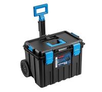 Högert Technik - HT7G501 Tool Box on Wheels, Load Capacity up to 50 kg, Practical and Spacious, Resistant to Damage, Dustproof, Robust ABS Clasps, Modular Construction