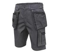 Högert Technik - LEMBERG Short with Pockets Dark Grey | Work Trousers for Men | en ISO 13688, Grey, M