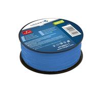 Högert Technik - Masonry Cord 100 m - Blue Masonry Cord - Diameter 1.5 mm - Tear-Resistant & Durable - On Spool/Guide/Building Line/Plumb Line/Paving Line