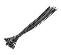 HÖGERT TECHNIK - Nylon Cable Ties 9 x 600 mm Black 25 Pieces UV-Resistant Cable Ties Cable Straps Fastening Ties Plastic Ties for Electrical Installation Mounting