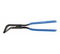 Högert Technik - Roof Clamps Angled 45° - Folding Pliers Bending Pliers Folding Pliers Sheet Metal Pliers - Angled Bent Roofer Plumbing Pliers - Made of Hardened Steel - Approx. 60 mm Jaw Width
