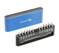 Högert Technik - Screwdriver Bit Set | 25 Piece Set Screwdriver Bits Including One Adapter | CRV Steel | Bit Set for Display Work Bit Assortment Screwdriver Bit