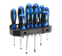 HÖGERT TECHNIK Set of 12 Magnetic Screwdriver Non-Slip Handle Phillips Screwdriver and Slotted Screwdriver Universal Screwdriver Set