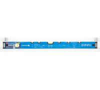 Högert Technik, Spirit Level for Plumbers 700 mm, Level: 90° and 180°, Accuracy: 0.5 mm/m, Aluminium Profile 1.6 mm, Blue