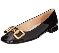 HÖGL Juliette Women's Ballet Flats, Black, 35 EU X-Weit