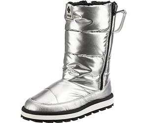 HÖGL Women's Aprés Ski Knee High Boots, silver, 41.5 EU Weit
