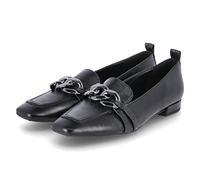 HÖGL Women's Glow Penny Loafers, Black, 40 EU