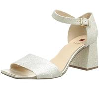 HÖGL Women's Miranda Sandals, platinum, 37.5 EU X-Weit