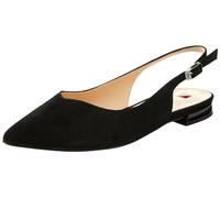 HÖGL Women's Mona Ballet Flat, Black, 4 UK