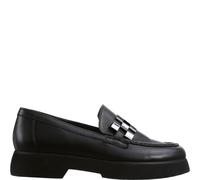 HÖGL Women's TBD Penny Loafer, Black, 6 UK