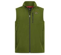 Höhenhorn Allalin Men's Lightweight Softshell Outdoor Jogging Softshell Vest Jacket, Green, XL