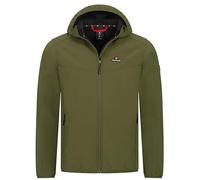Höhenhorn Alpberg Men's Lightweight Softshell Jacket, Outdoor Leisure Jacket, Transition Jacket, Green, M